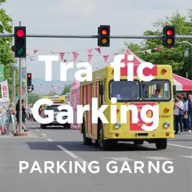 trânsito e estacionamento
