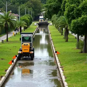 limpeza de canal
