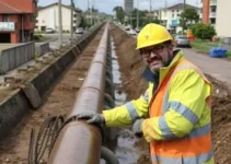 Tubulação Lauro de Freitas alagamentos Caji
