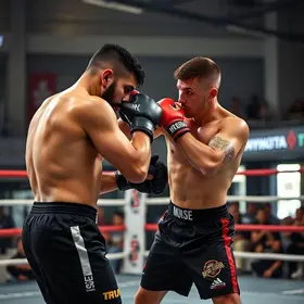 arena de luta no shopping