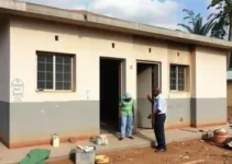 obra da nova unidade de saúde do Jambeiro