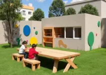 obras da creche de tempo integral