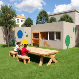 obras da creche de tempo integral