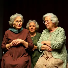 lugar da mulher idosa na sociedade