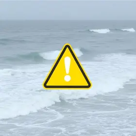 mar agitado Lauro de Freitas